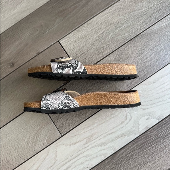 Papillio By Birkenstock Snake Print Madrid Sandals | Size: 36 | Good Condition - Picture 3 of 5